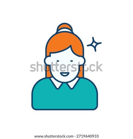 Meeting Host Icon vector stock illustration