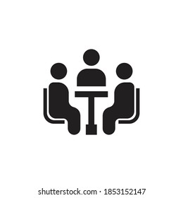 Meeting icon design. vector illustration