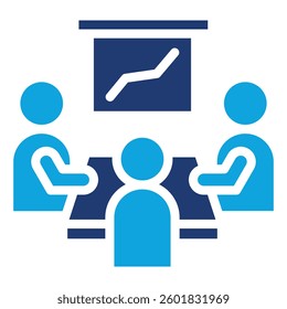 Meeting Icon Element For Design