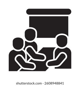 Meeting Icon Element for Design