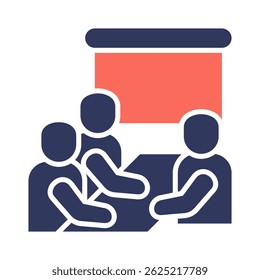 Besprechungssymbolelement für Design
