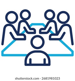 Elemento De Icono De Reunión Para Diseño
