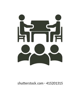 Meeting Icon Vector