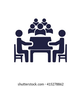 Meeting Icon Vector