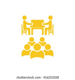 Meeting Icon Vector