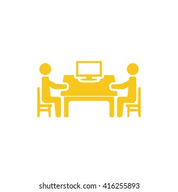 Meeting Icon Vector