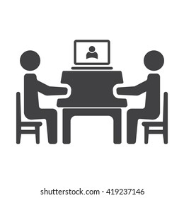 Meeting Icon Vector