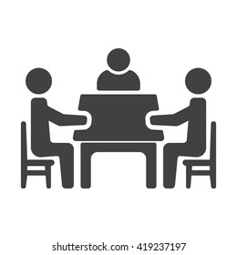 Meeting Icon Vector