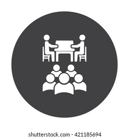 Meeting Icon Vector