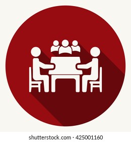 Meeting Icon Vector