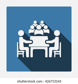 Meeting Icon Vector