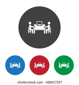 Meeting Icon Vector
