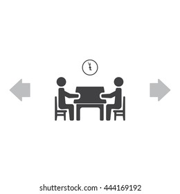 Meeting Icon Vector