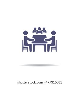 Meeting Icon Vector