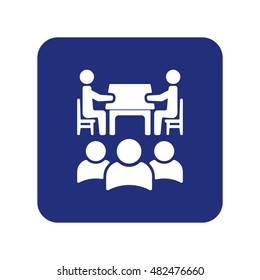 Meeting Icon Vector