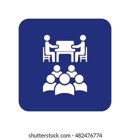 Meeting Icon Vector