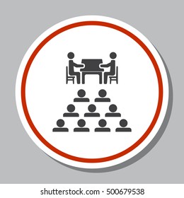 Meeting Icon Vector