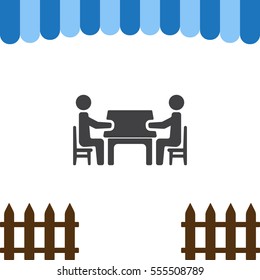 Meeting Icon Vector flat design style