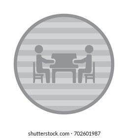 Meeting Icon Vector flat design style