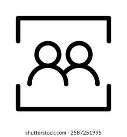 Meeting Icon Vector Symbol Design Illustration