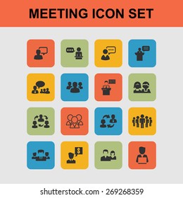 meeting icons
