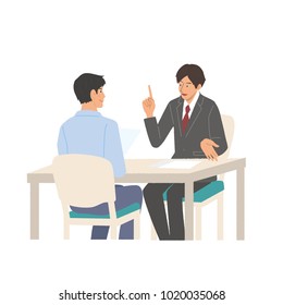 Meeting Illustration Vector