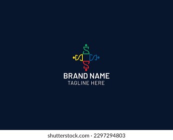 Meeting logo design vector illustrator