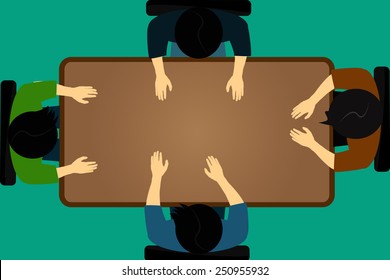 Meeting mans for hard working.