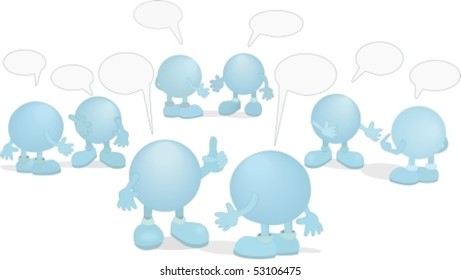 Meeting of men