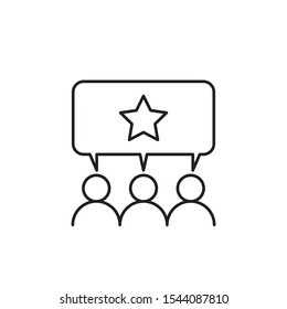 meeting, presentation icon design template