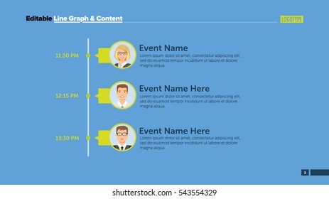 Meeting Schedule Slide Template