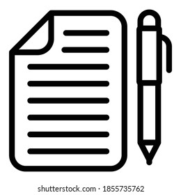 Icono de herramientas de reunión. Icono de vector de herramientas de reunión de esquema para diseño web aislado en fondo blanco