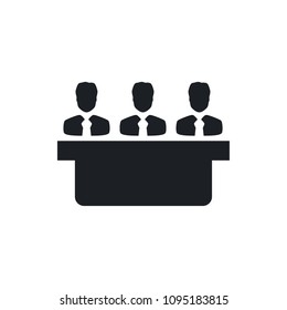 meeting vector icon
