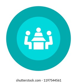 meeting vector icon