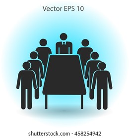 meeting vector icon
