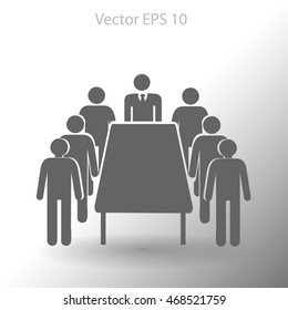 meeting vector icon