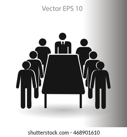 meeting vector icon