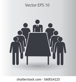 meeting vector icon