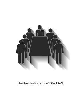 meeting vector icon
