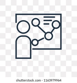 Meeting vector icon isolated on transparent background, Meeting logo concept