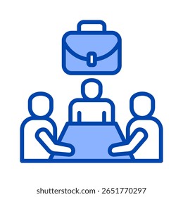 Meetings Icon Element For Design