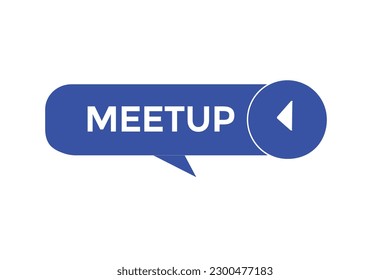  meetup step vectors, sign,lavel bubble speech