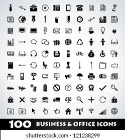 Mega business icon set