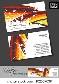 Mega collection of 42 abstract professional and designer business cards or visiting cards on different topic, arrange in horizontal. EPS 10.