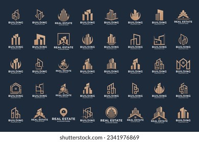 Mega collection of building logo designs.