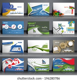 Mega Collection Business Card Template Design.