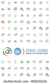 Mega collection of email logos