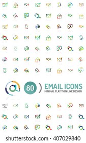 Mega-Kollektion von E-Mail-Logos