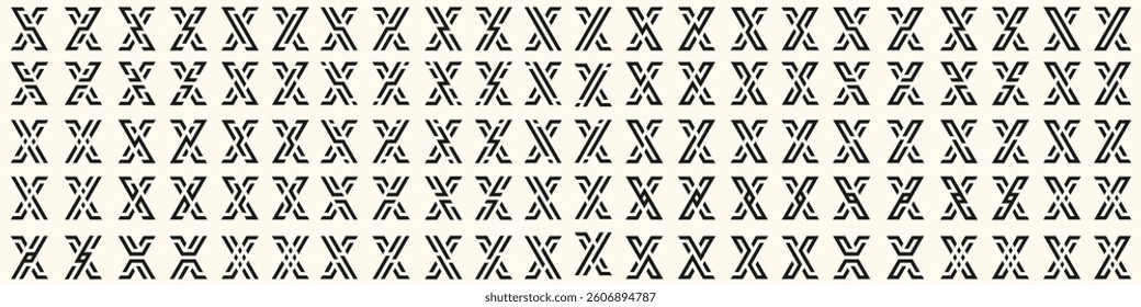 Mega collection letter x logo design. modern logotype x design with black color. vector illustration