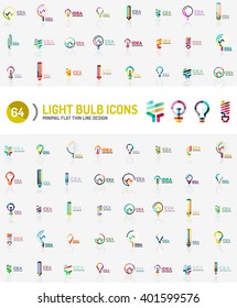 Mega colección de logotipos de bombillas